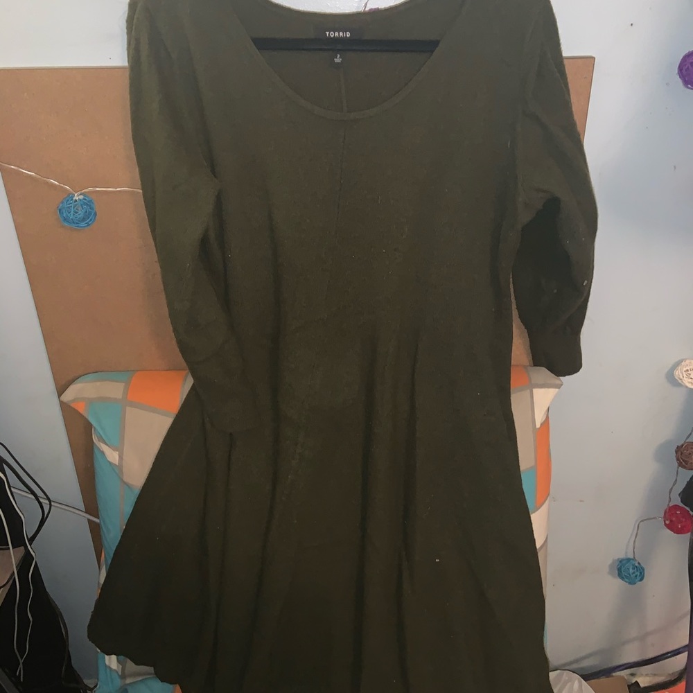 Torrid sweater dress